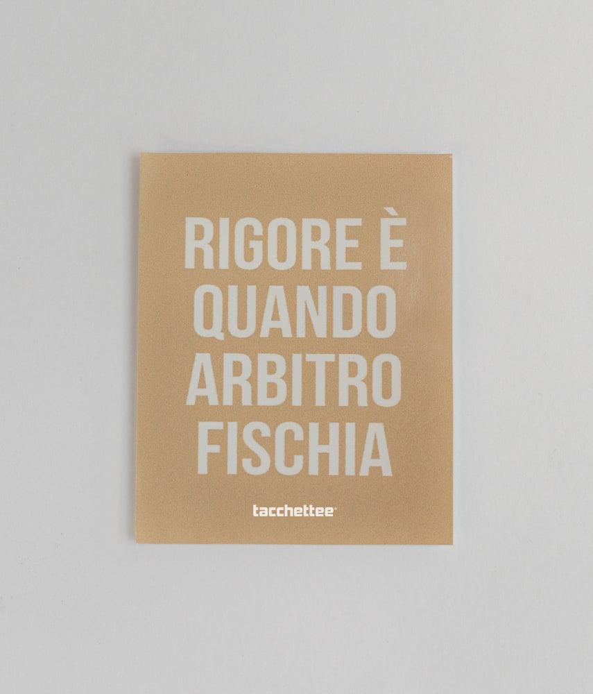 RIGORE È Sticker - Tacchettee