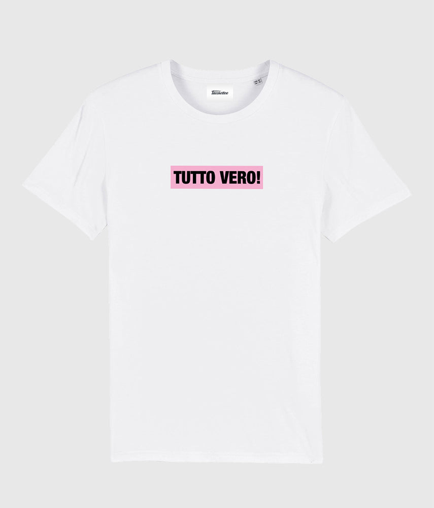 TUTTO VERO! Tacchettee X La Gazzetta dello Sport T-shirt con applicazione