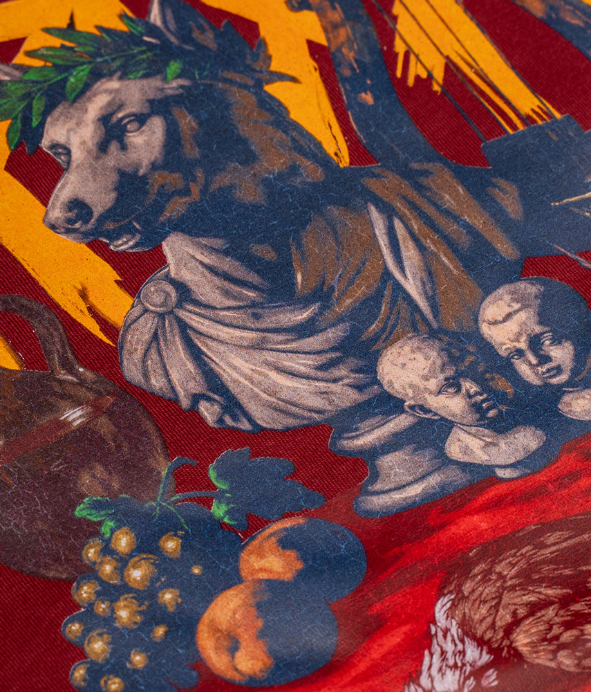 NELLA TANA DELLA LUPA Felpa Cappuccio