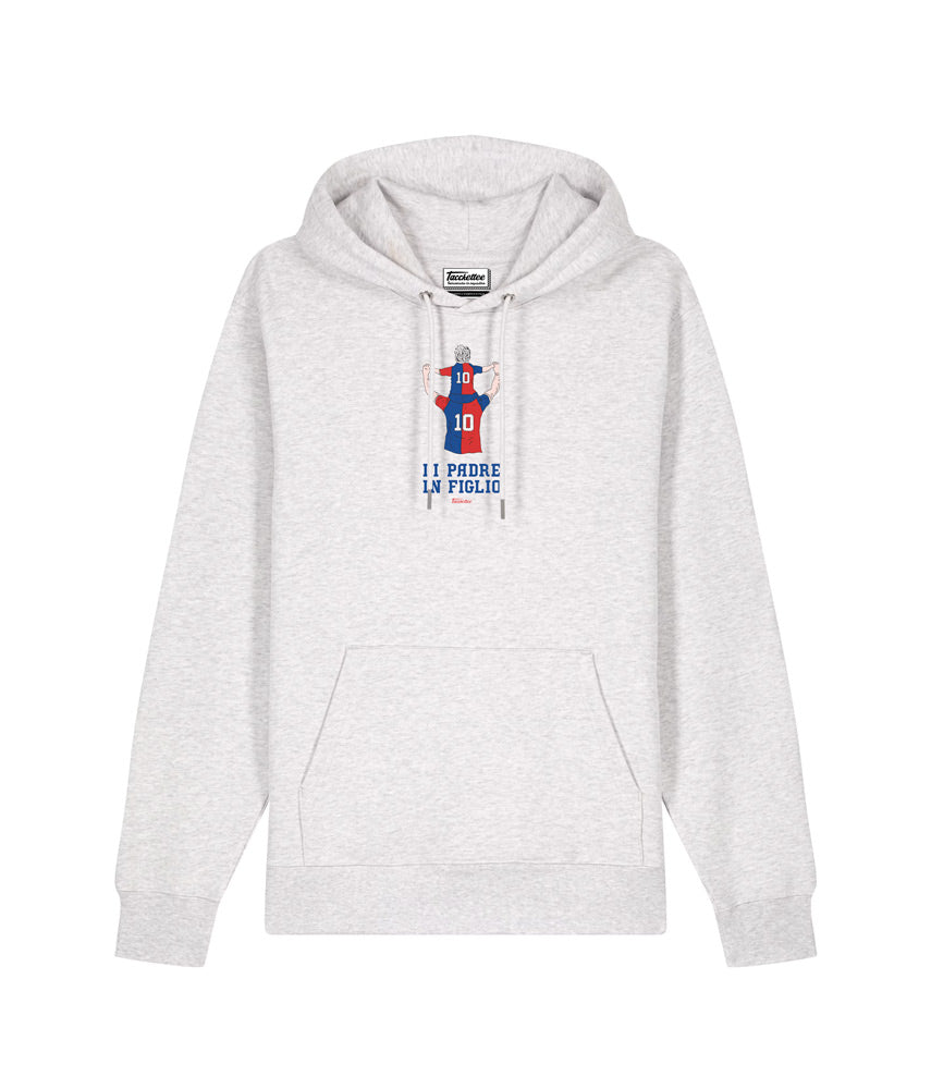 ROSSOBLU DI PADRE/MADRE IN FIGLIO/A Felpa Cappuccio