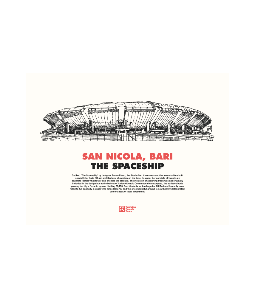 STADIO S. NICOLA, BARI Poster