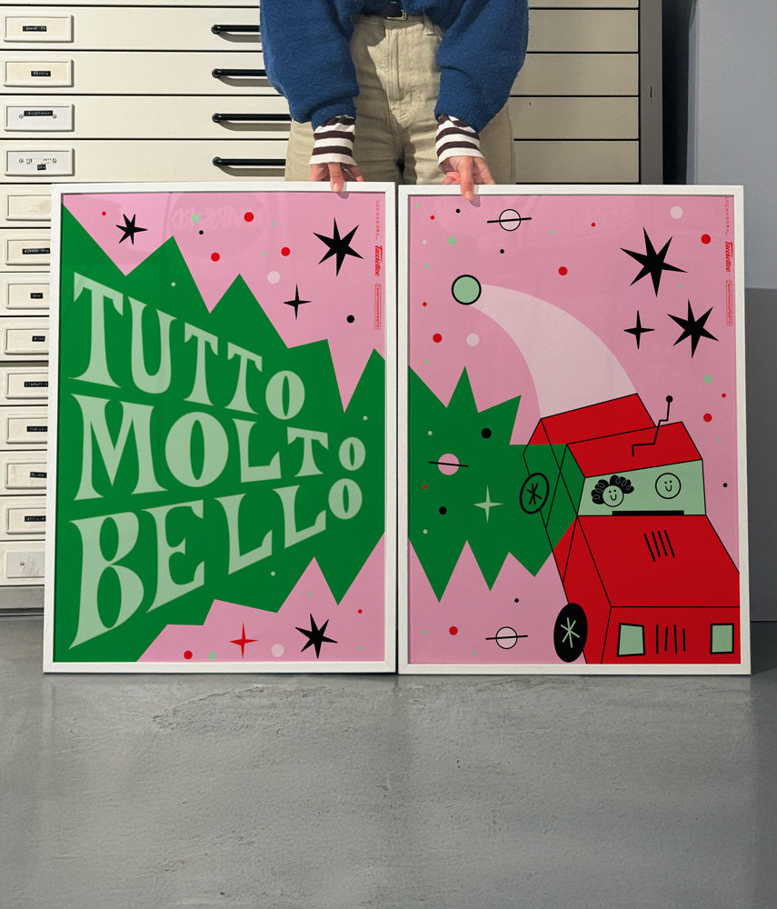 TUTTO MOLTO BELLO (Macchina) - Poster 50x70cm