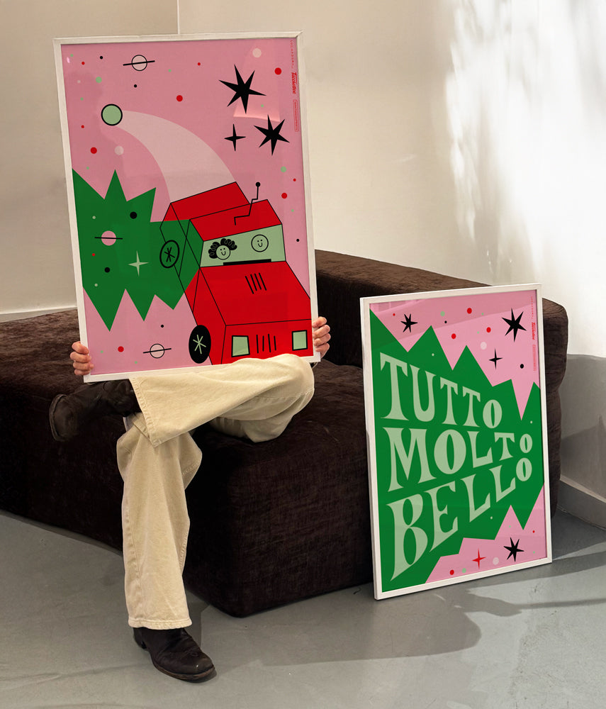 TUTTO MOLTO BELLO (Macchina) - Poster 50x70cm