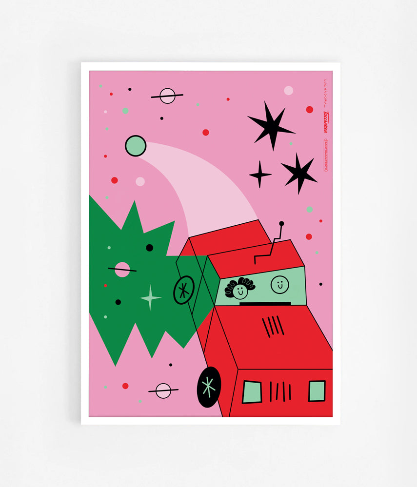 TUTTO MOLTO BELLO (Macchina) - Poster 50x70cm