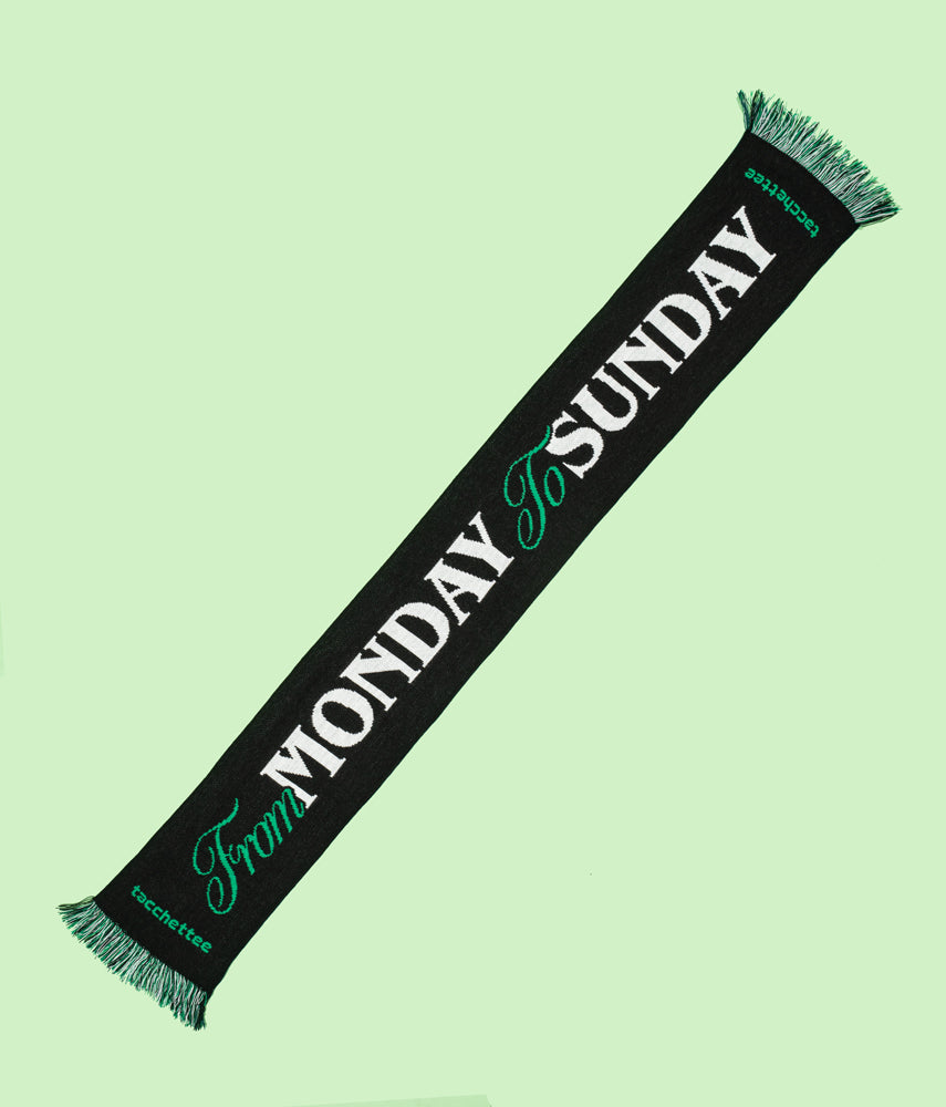 FROM MONDAY TO SUNDAY Sciarpa