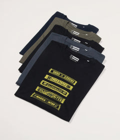 LA SCIARPATA - I NERAZZURRI T-shirt stampata - Tacchettee