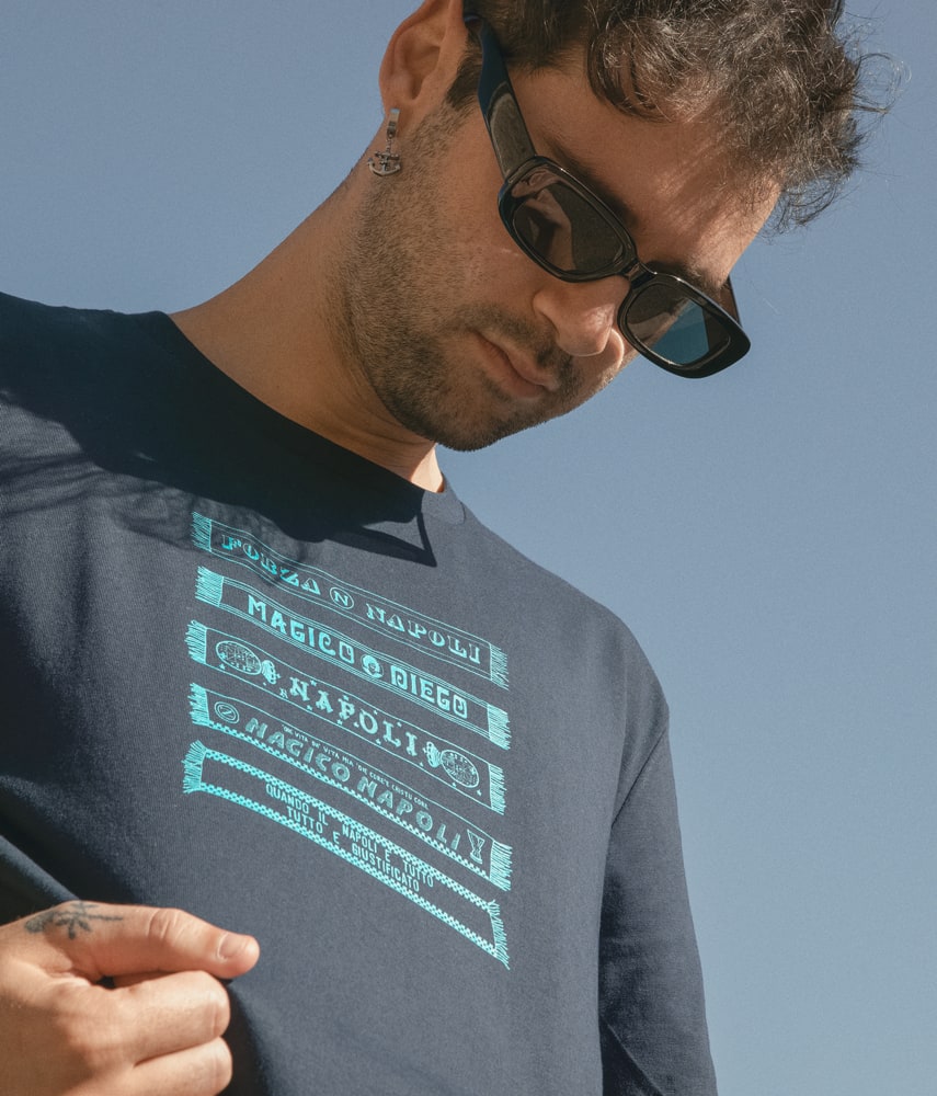LA SCIARPATA - VITA MIA T-shirt stampata - Tacchettee