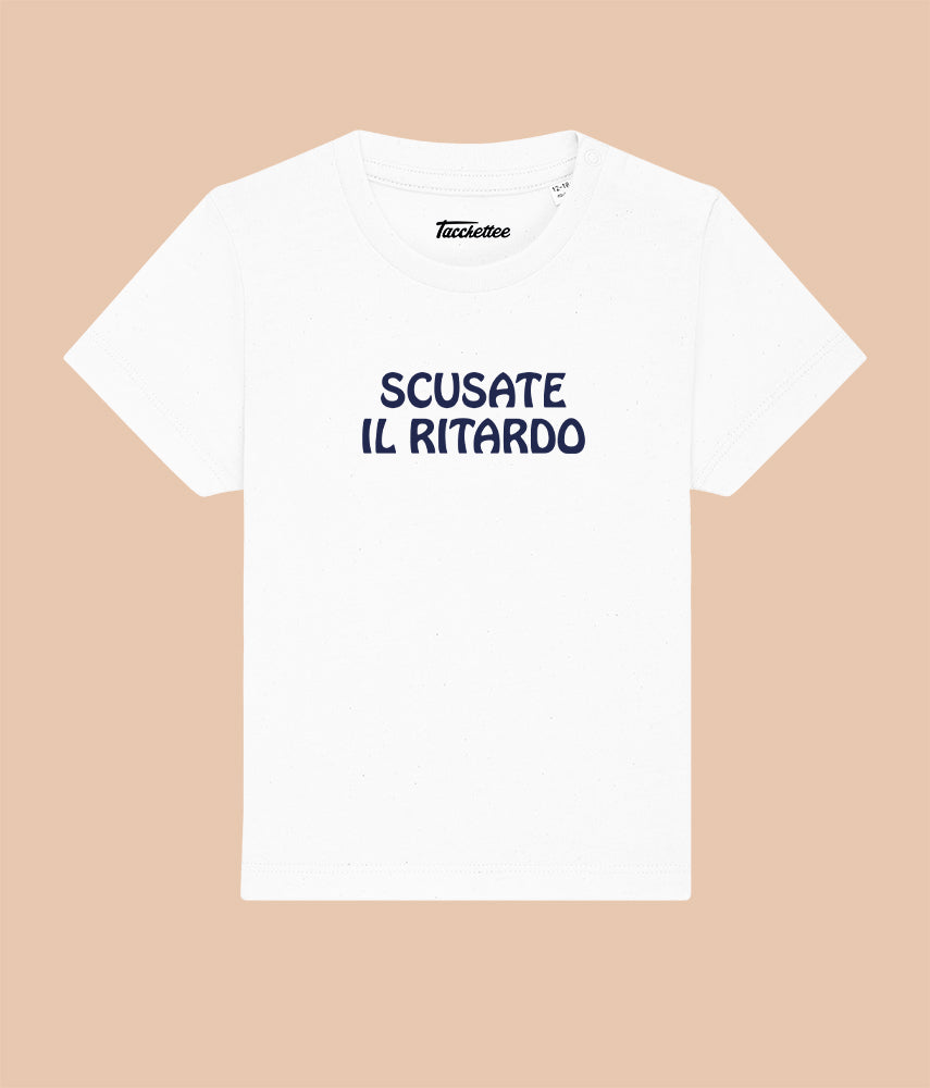 SCUSATE IL RITARDO Baby T-shirt