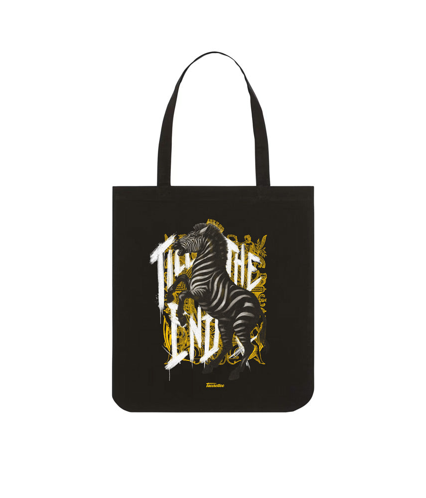 LA ZEBRA, SUPERBIA BIANCONERA Shopper