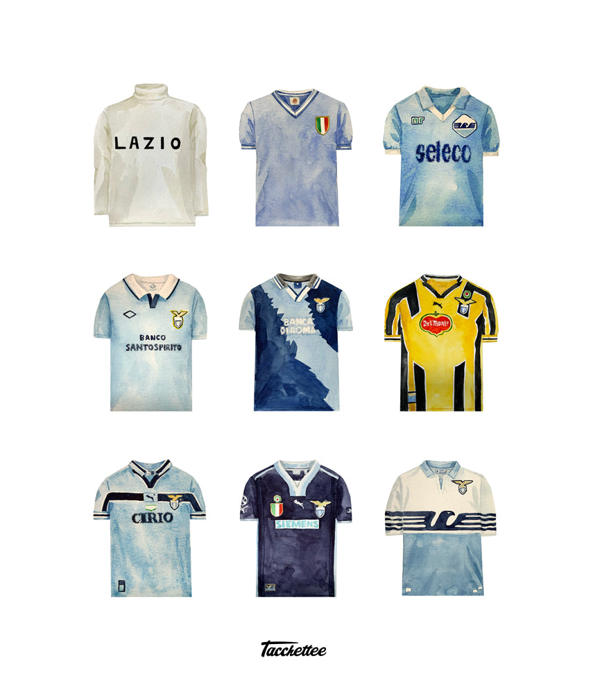 PER LA MAGLIA BIANCOCELESTE T-shirt — Tacchettee