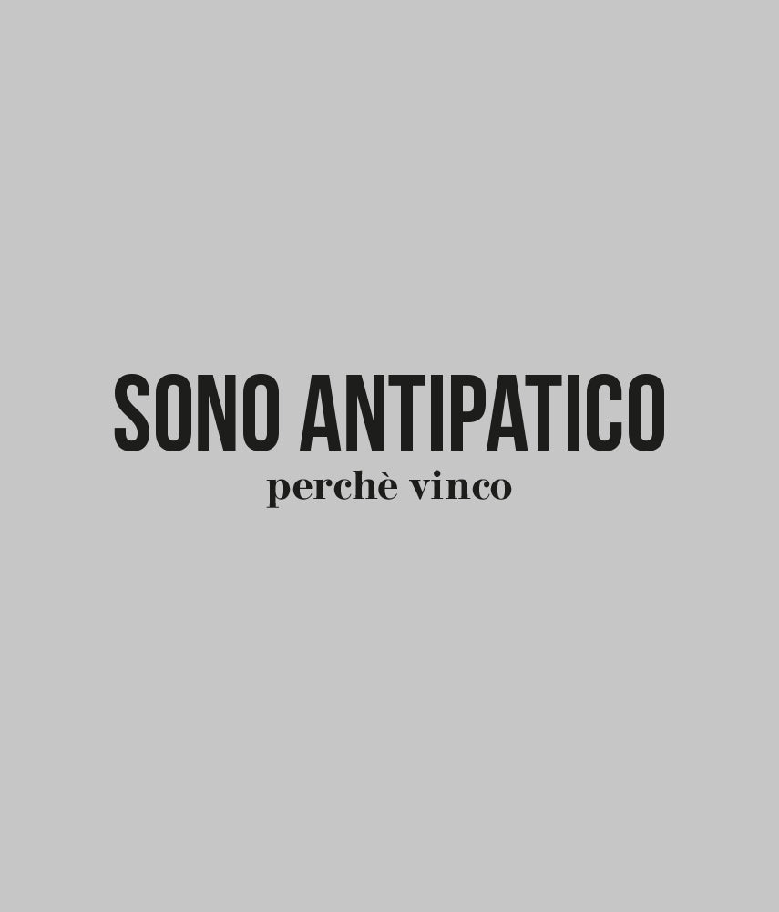 SONO ANTIPATICO Felpa girocollo