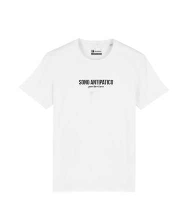 SONO ANTIPATICO T-shirt stampata - Tacchettee