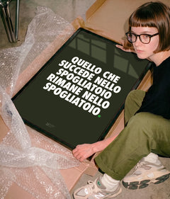 QUELLO CHE SUCCEDE NELLO SPOGLIATOIO Poster