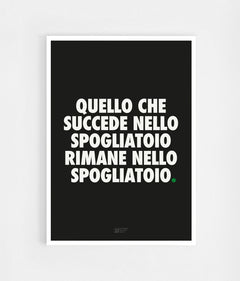 QUELLO CHE SUCCEDE NELLO SPOGLIATOIO Poster