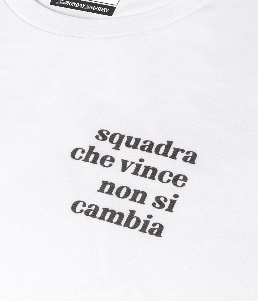 SQUADRA CHE VINCE T-shirt stampata - Tacchettee