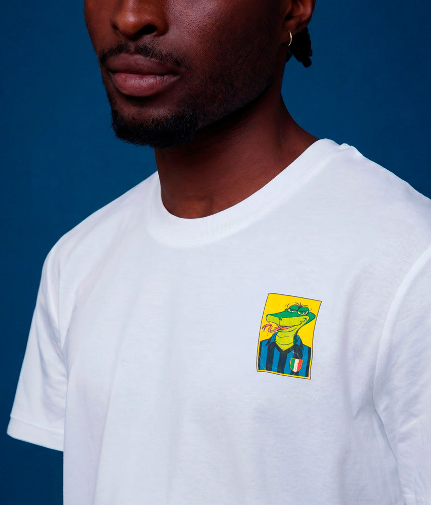 BISCIONE FIGURINA T-shirt stampata