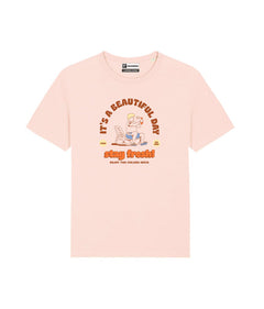 STAY FRESH! (It's a beautiful day) T-shirt stampata - Tacchettee