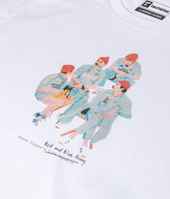 LIFE AQUATIC ARMY T-shirt stampata - Tacchettee