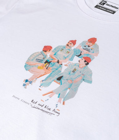 LIFE AQUATIC ARMY T-shirt stampata - Tacchettee