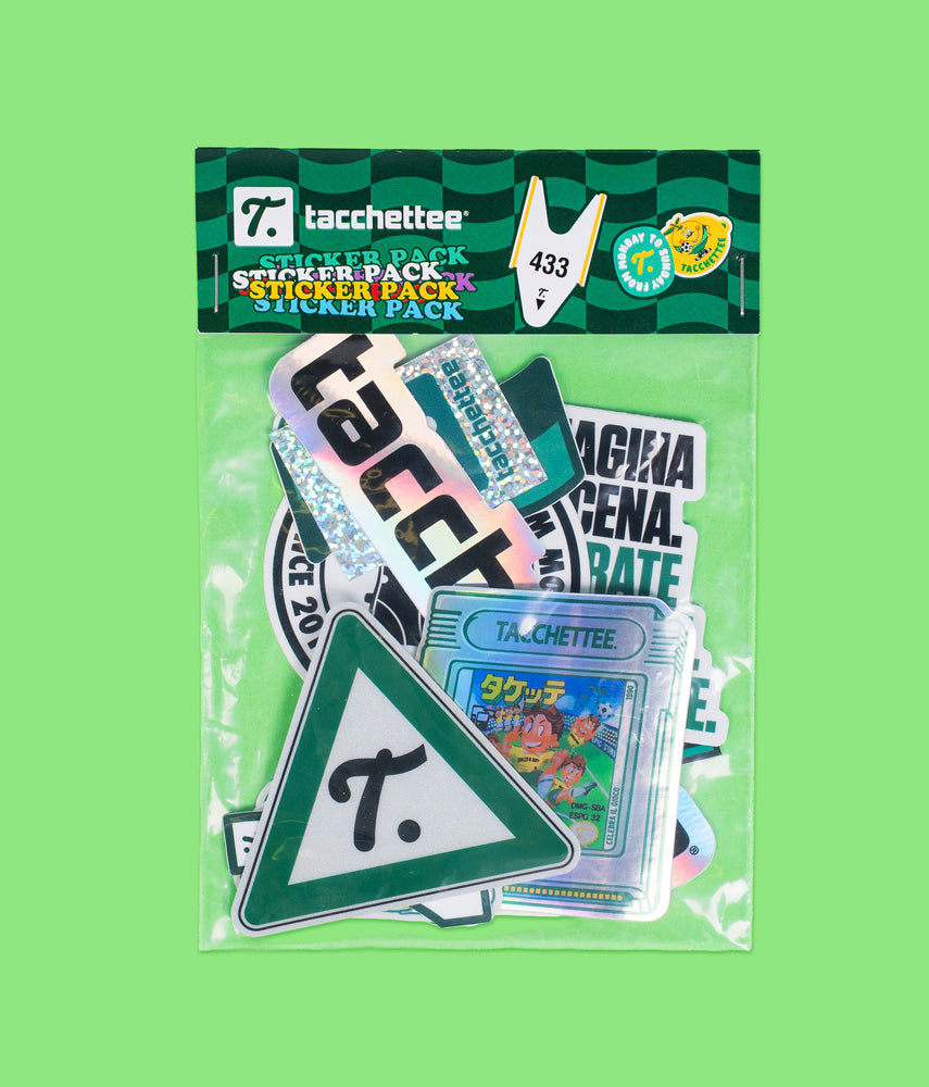 FROM MONDAY TO SUNDAY Sticker pack 16 Pezzi