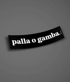 PALLA O GAMBA Sticker - Tacchettee