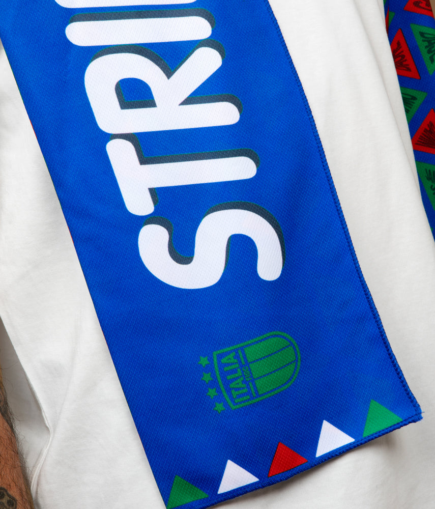 LET'S JOIN US IN COHORT Italy FIGC Scarf