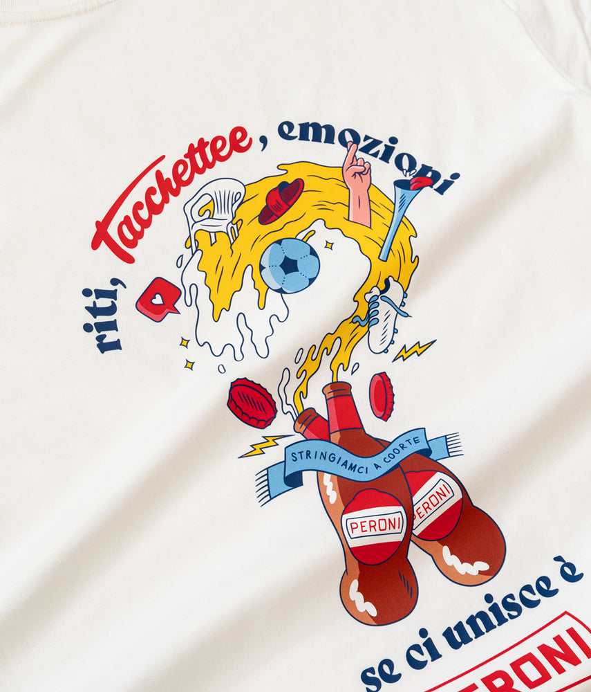 RITI, TACCHETTEE, EMOZIONI Peroni T-shirt