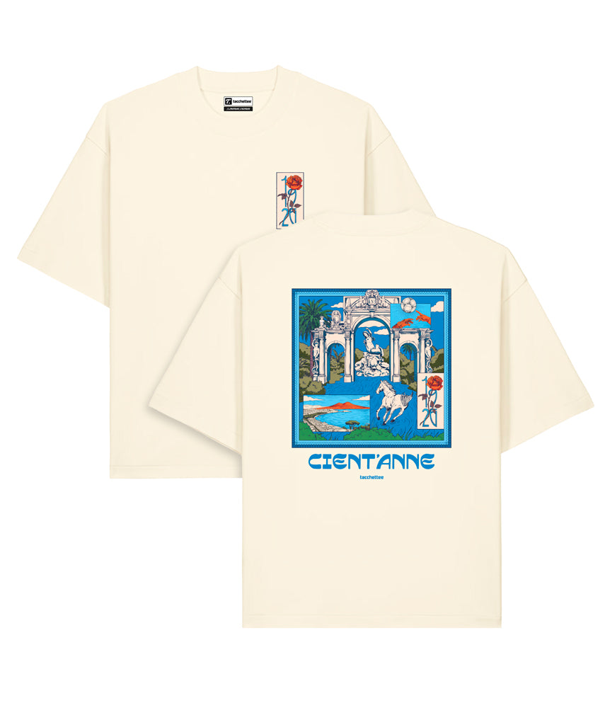 CIENT'ANNE - T-shirt Boxy Fit Heavyweight