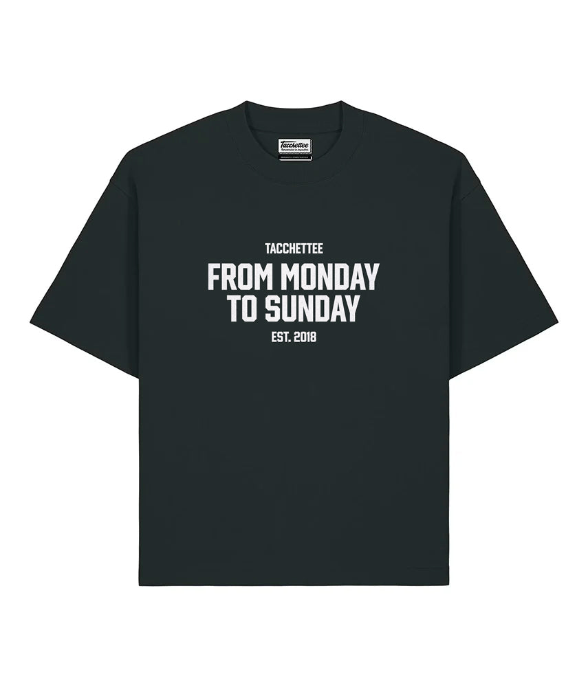 EST. 2018 T-shirt Boxy Fit Heavyweight