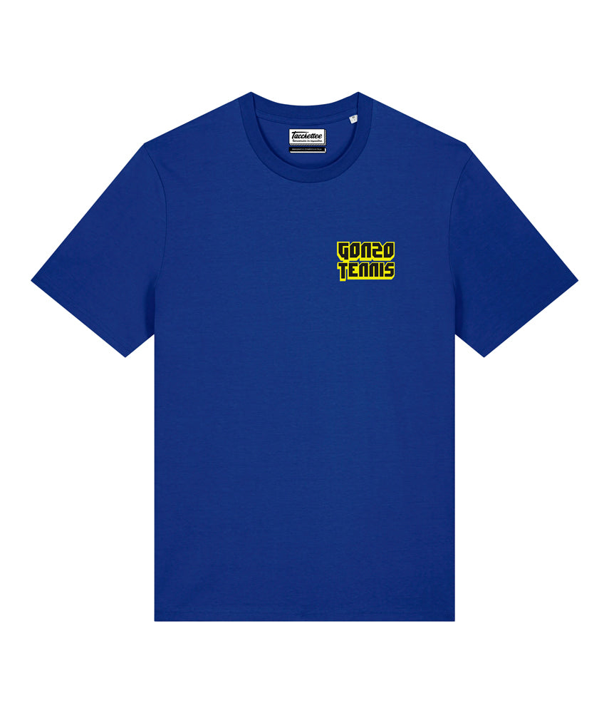 GONZO TENNIS T-shirt stampata
