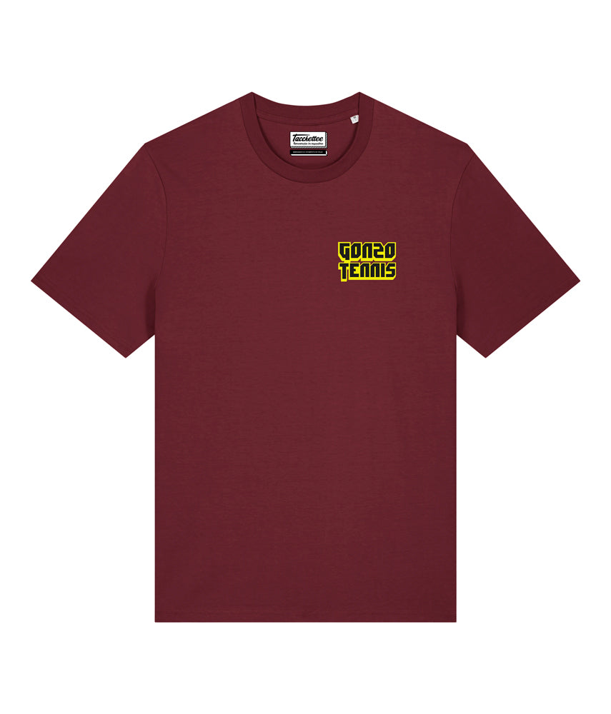 GONZO TENNIS T-shirt stampata