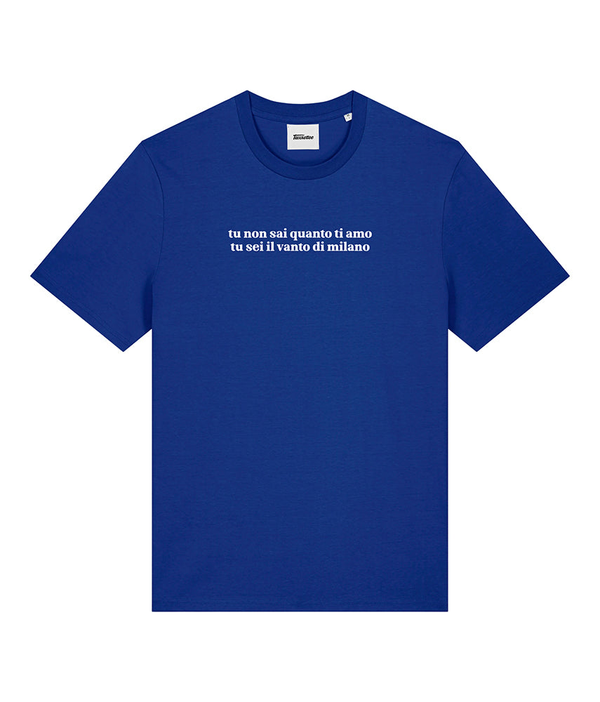 TU NON SAI QUANTO TI AMO Frase T-shirt