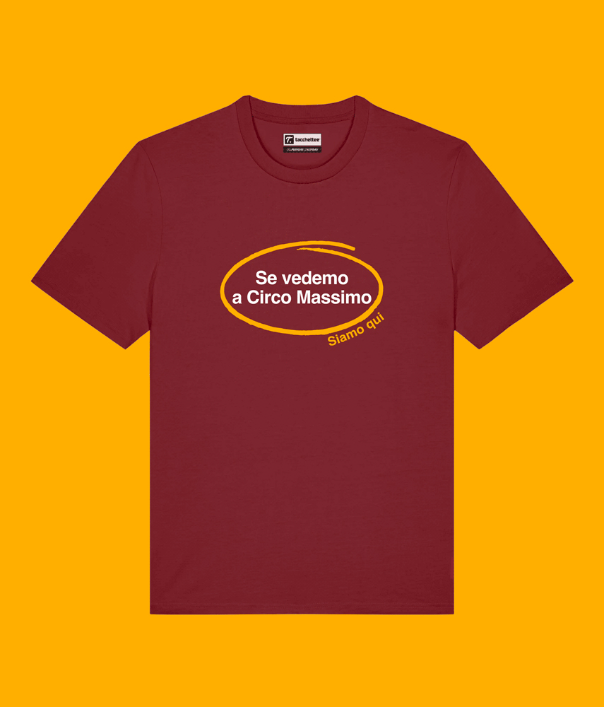 A CIRCO MASSIMO T-shirt reversibile