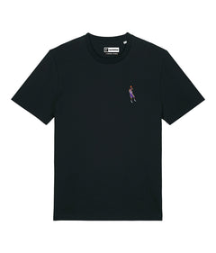 BLACK MAMBA T-shirt ricamata