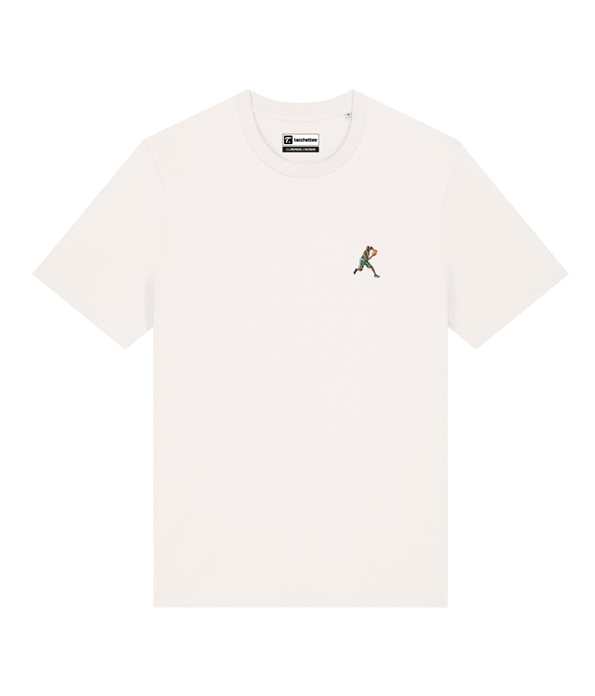 THE BIG TICKET T-shirt ricamata