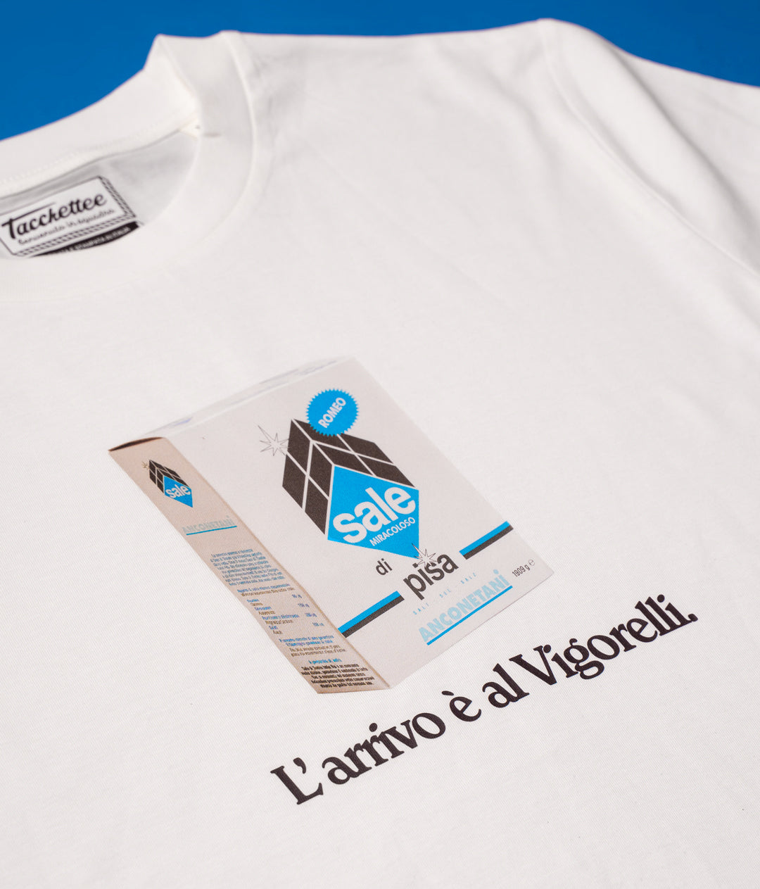 L'ARRIVO È AL VIGORELLI T-shirt stampata