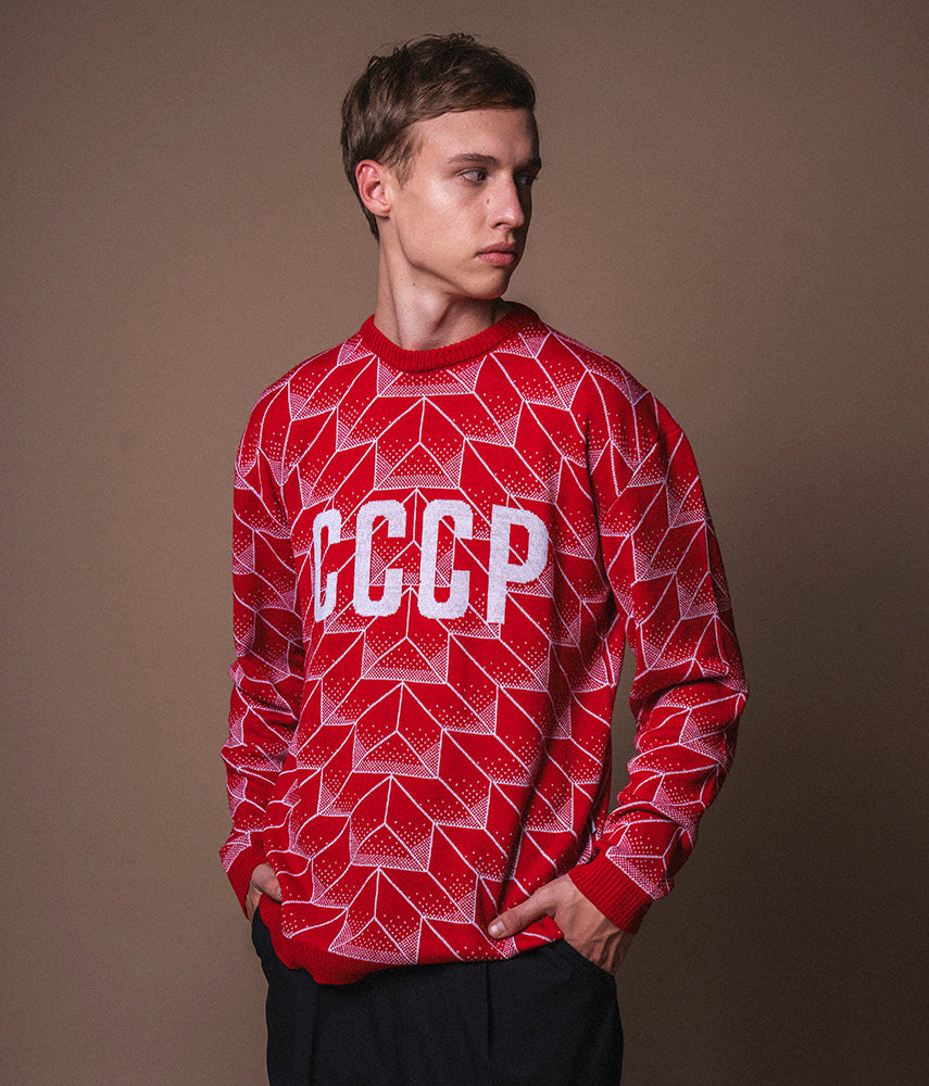 CCCP 1988 Maglieria jaquard