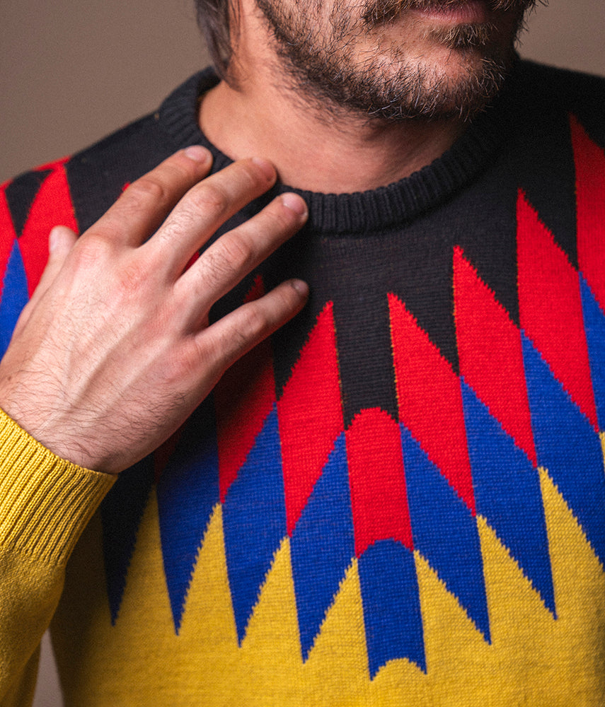 <tc>HOLLAND 1988 Jacquard knitwear</tc>