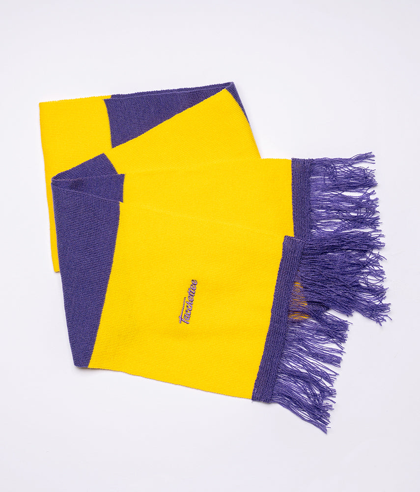 THE YELLOW-PURPLE SCARF Scarf