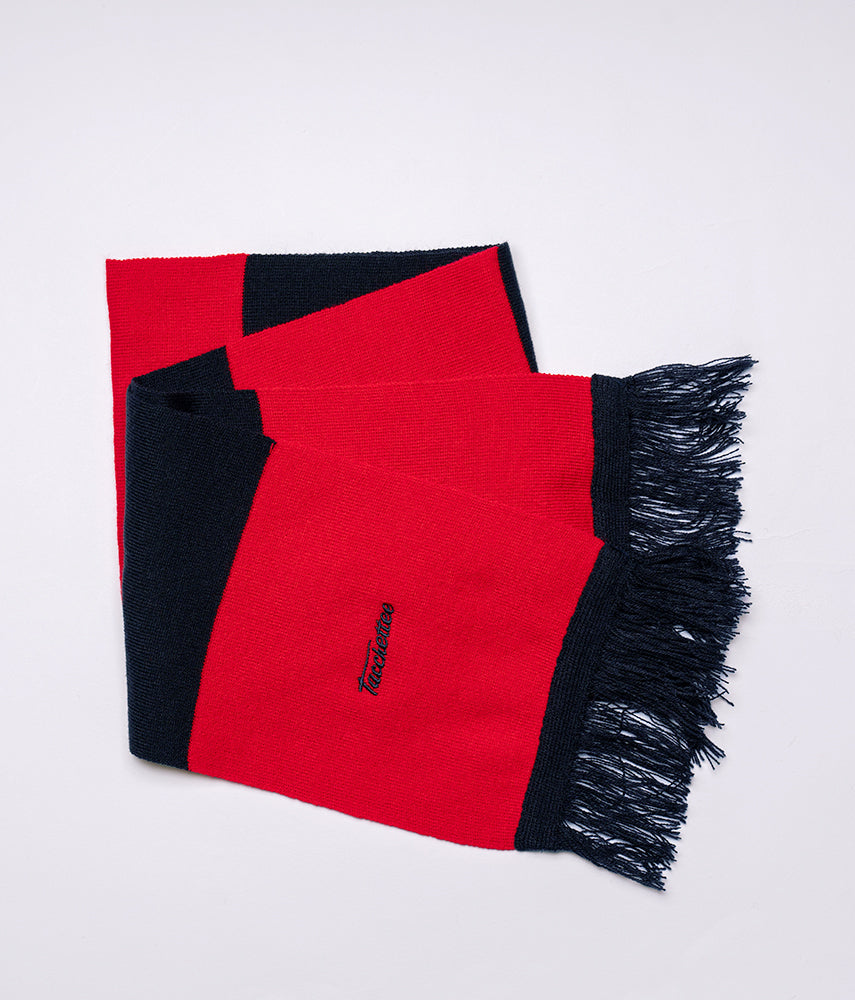 THE RED AND BLUE SCARF Scarf