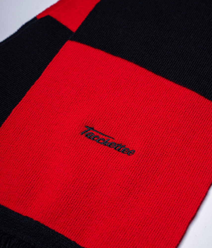 THE RED AND BLUE SCARF Scarf