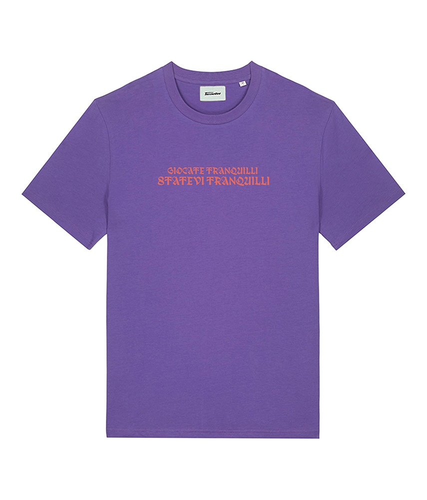 GIOCATE TRANQUILLI T-shirt stampata
