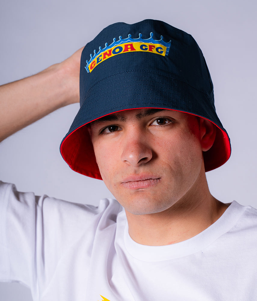 Cappellino Pescatore Genoa x Kappa x Tacchettee