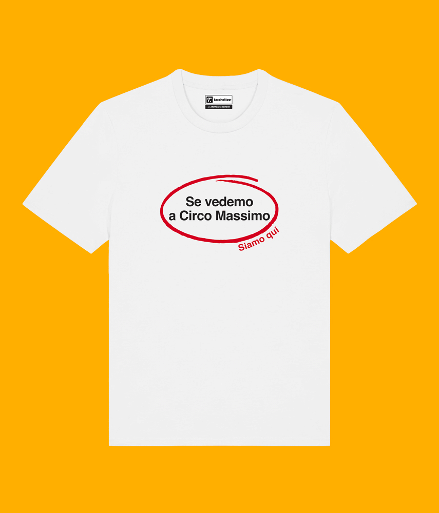 A CIRCO MASSIMO T-shirt reversibile