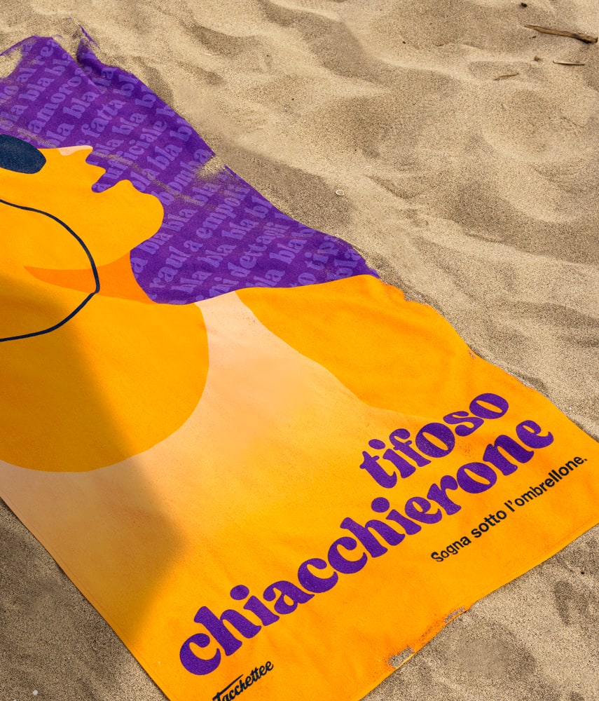 CHATTERFUL FAN Beach towel