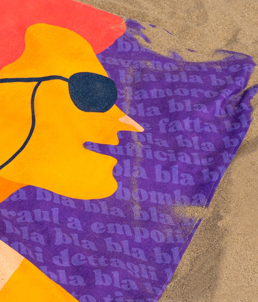 CHATTERFUL FAN Beach towel