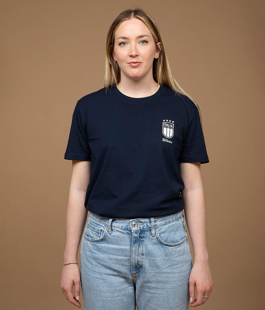 BLU MARINA Italia FIGC T-shirt