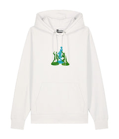 THE HAND OF GOD Felpa Cappuccio - Off White