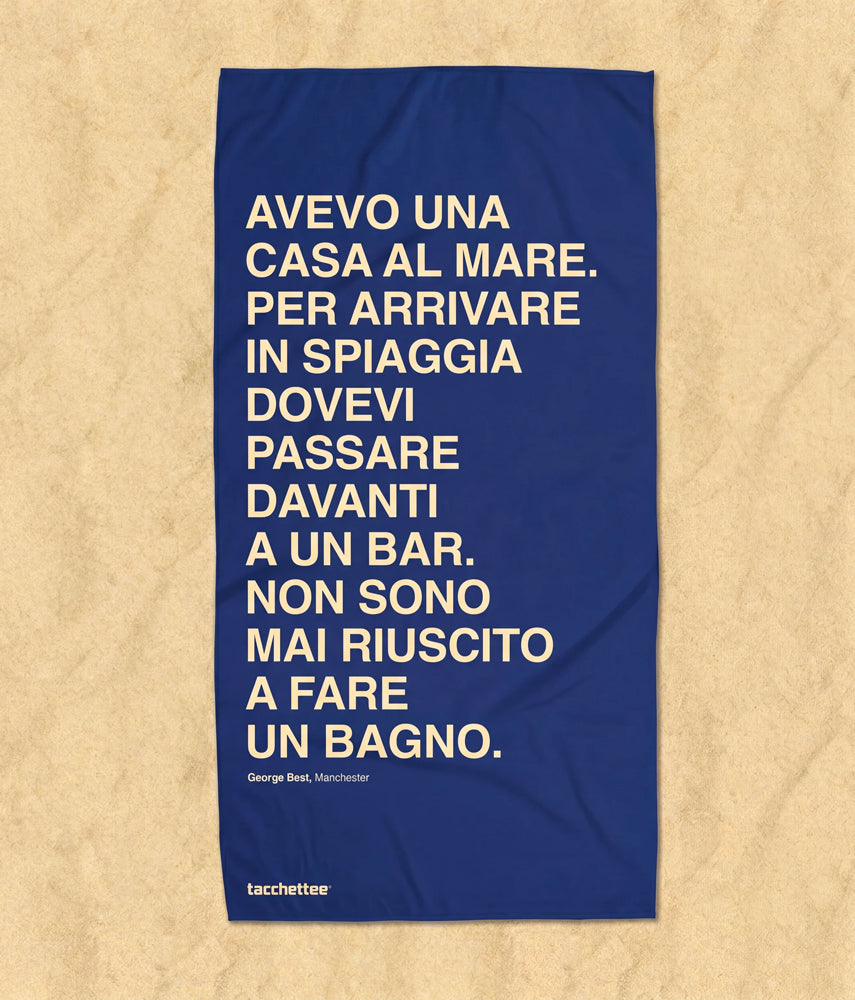 MAI FATTO UN TUFFO Telo mare