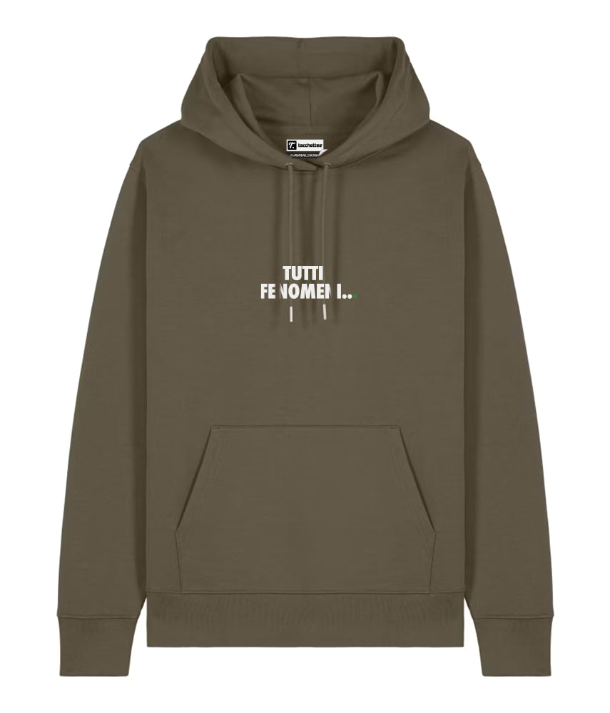 TUTTI FENOMENI… Felpa cappuccio